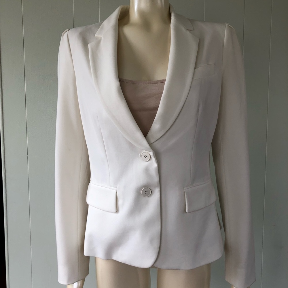 White blazer
